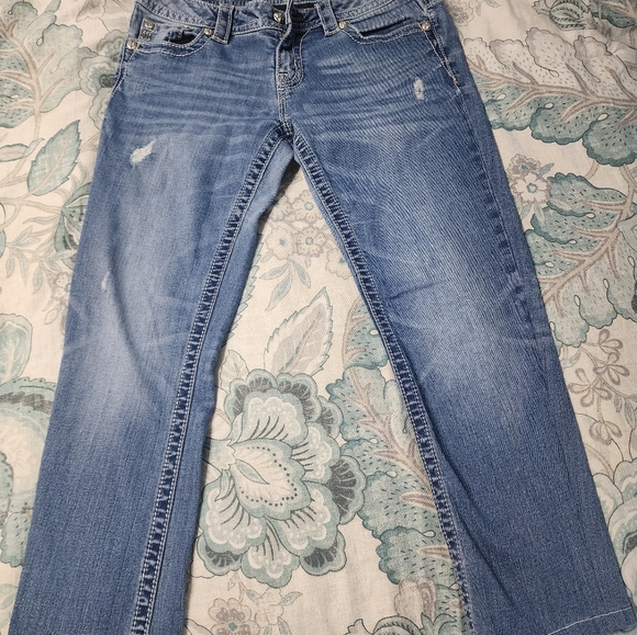 Miss me ladies jeans capris size 30 - Picture 3 of 6